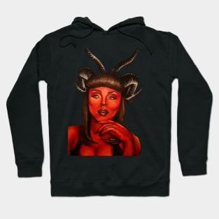 She's Just a Devil Woman Hoodie